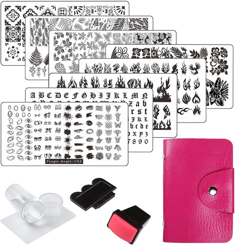 Set modelli piastre per - modelli, di