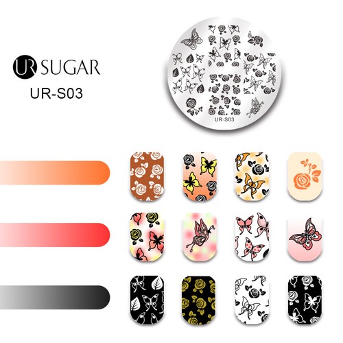 Nail art timbro - timbro, piatto