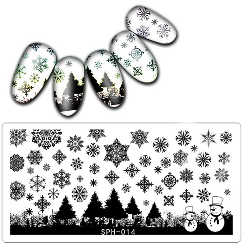 Piastre per timbri nail - , art