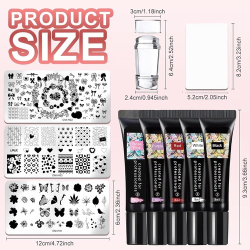 Nail stamping kit - kit,,