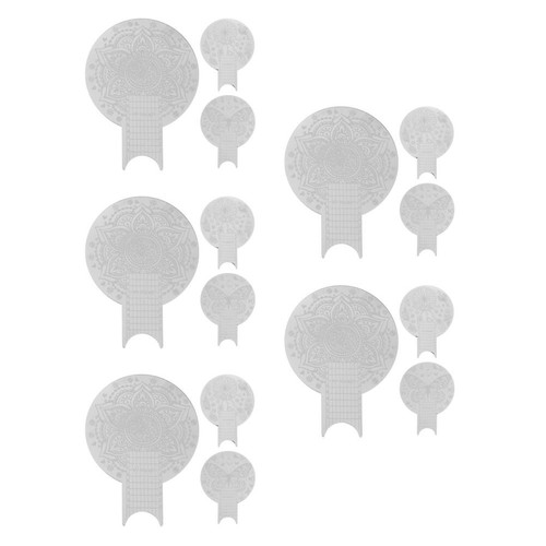 Kit timbri unghie acciaio inox - kit,