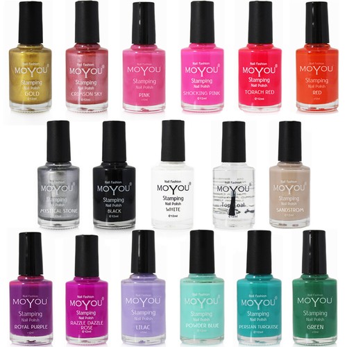 Smalto nail art stampaggio