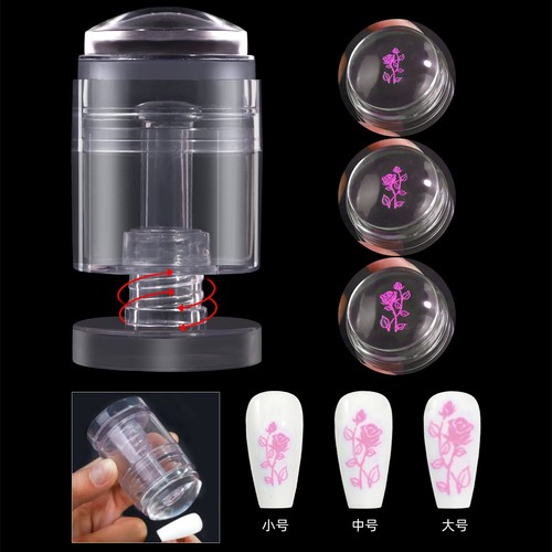 Timbratura nail art silicone - nail,